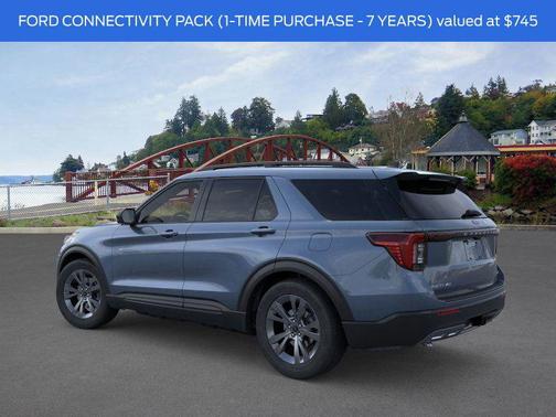 Vapor Blue Metallic 2026 Ford Explorer Active