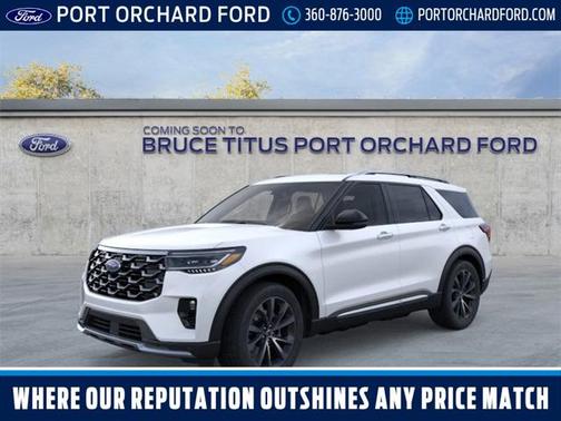 2025 Ford Explorer Platinum