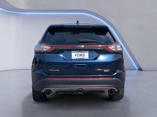 Blue Jeans Metallic 2017 Ford Edge Titanium