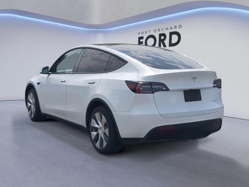 Pearl White Multi-Coat 2020 Tesla Model Y Long Range Dual Motor All-Wheel Drive