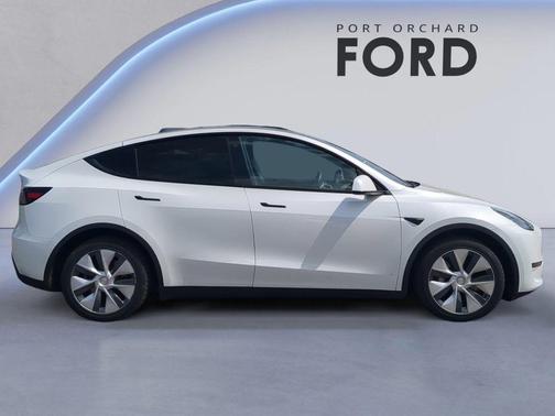 Pearl White Multi-Coat 2020 Tesla Model Y Long Range Dual Motor All-Wheel Drive