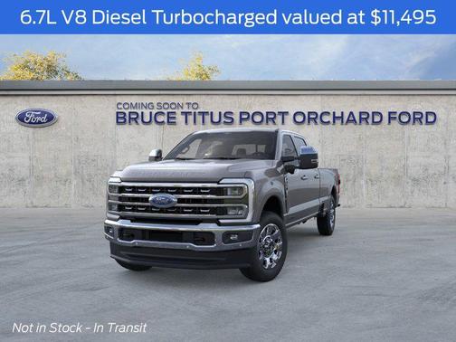 Carbonized Gray Metallic 2026 Ford F-350 Lariat