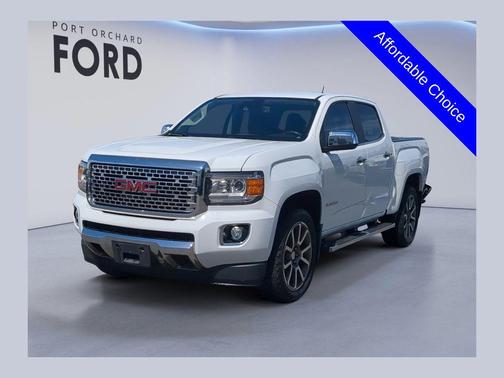 Summit White 2018 GMC Canyon Denali