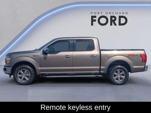 Stone Gray 2018 Ford F-150 Lariat