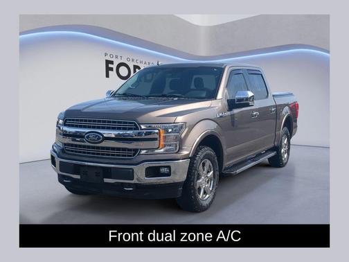 Stone Gray 2018 Ford F-150 Lariat