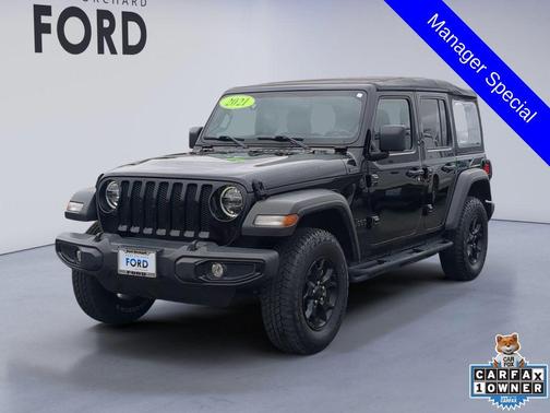 Black Clearcoat 2021 Jeep Wrangler Willys