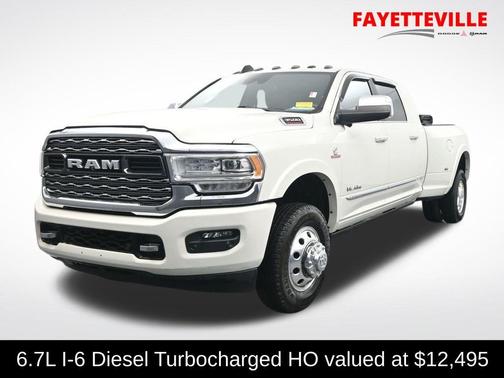 Pearl White 2022 RAM 3500 Limited