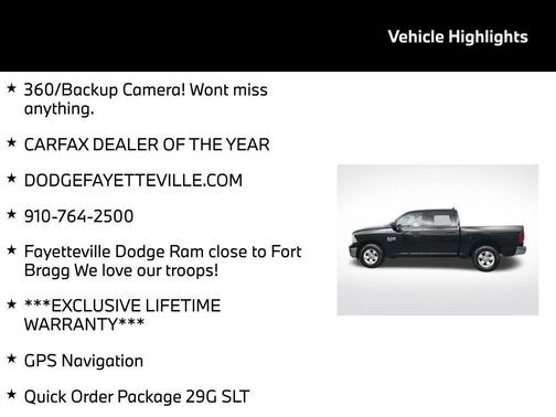 Diamond Black 2023 RAM 1500 Classic SLT