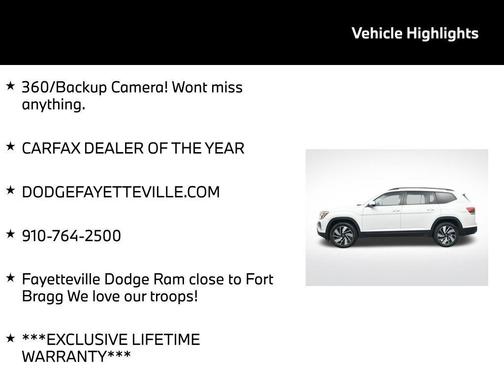 2024 Volkswagen Atlas 2.0T SE w/Technology