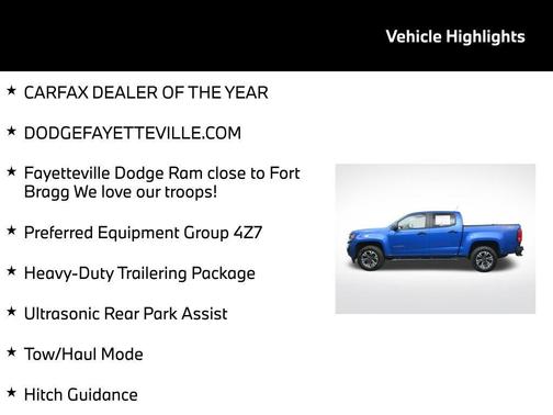 2022 Chevrolet Colorado Z71