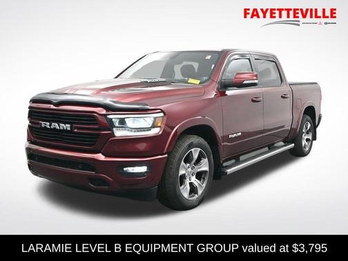 Delmonico Red Pearlcoat 2021 RAM 1500 Laramie