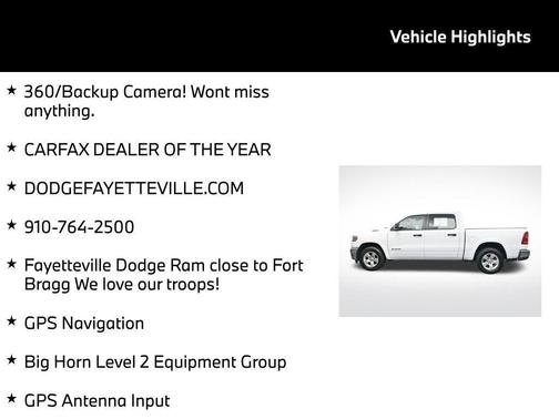 2025 RAM 1500 Big Horn/Lone Star
