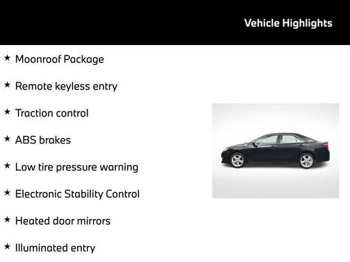 2012 Toyota Camry SE