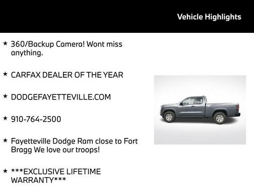 2022 Nissan Frontier S