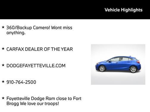 2017 Chevrolet Cruze LT