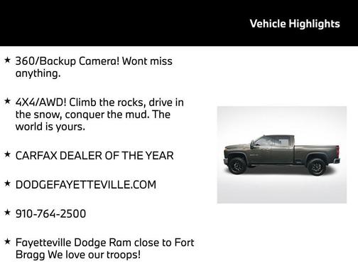 Greenstone 2022 Chevrolet Silverado 2500 LTZ