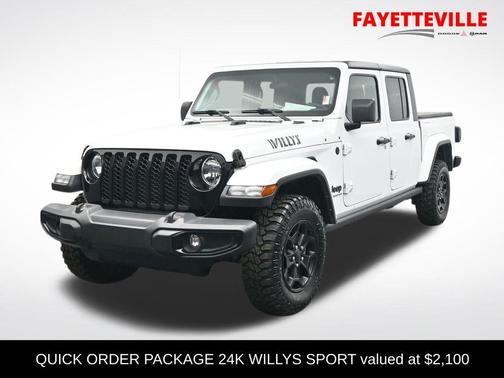 Bright White Clearcoat 2021 Jeep Gladiator Sport