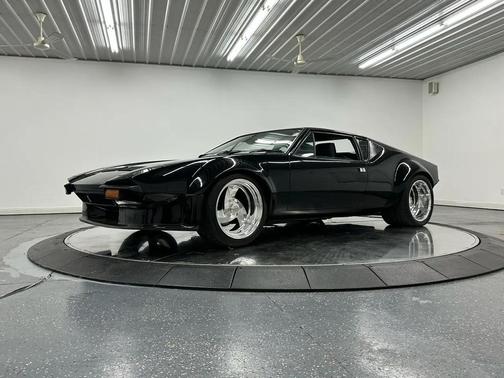 Black 1972 DeTomaso Pantera Coupe