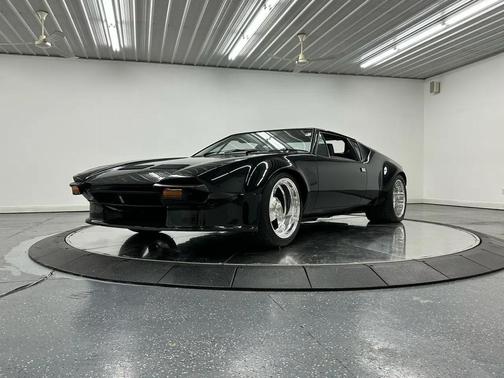 Black 1972 DeTomaso Pantera Coupe