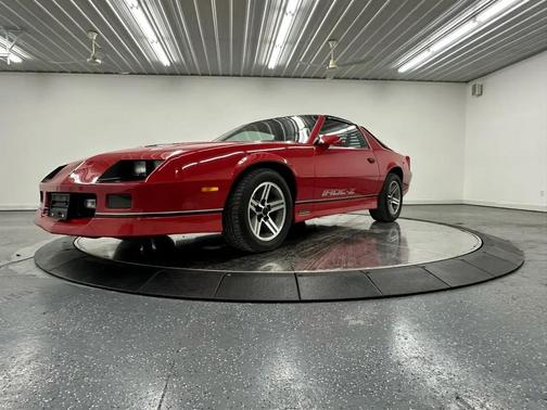 Red 1987 Chevrolet Camaro Base