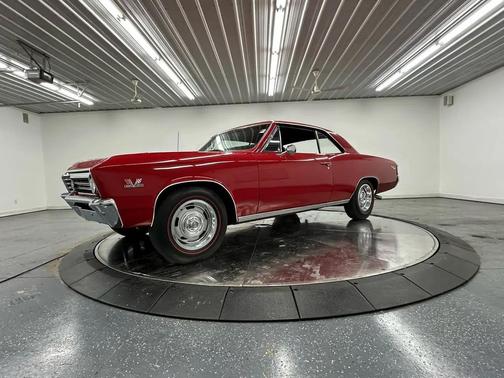 Red 1967 Chevrolet Chevelle SS