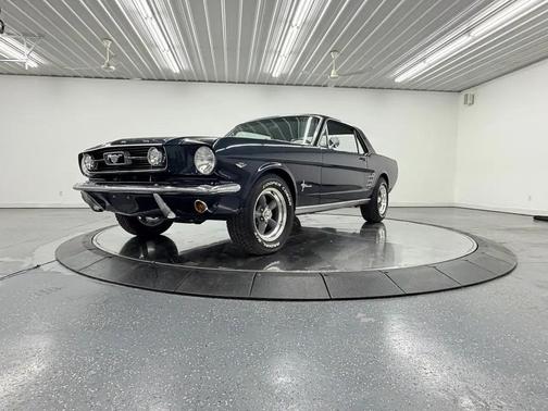 Blue 1966 Ford Mustang Base