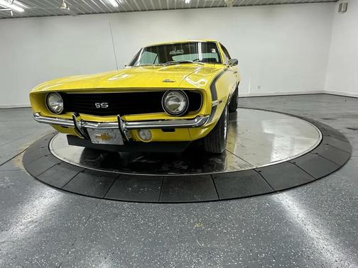 Yellow 1969 Chevrolet Camaro SS