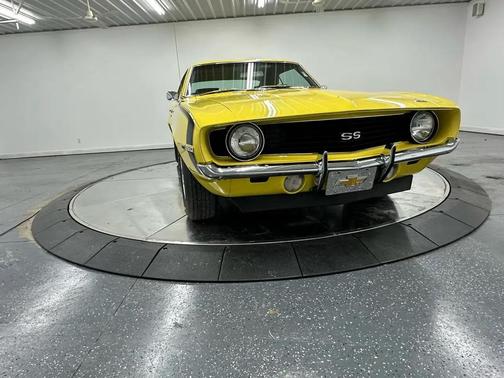 Yellow 1969 Chevrolet Camaro SS