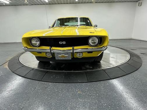 Yellow 1969 Chevrolet Camaro SS