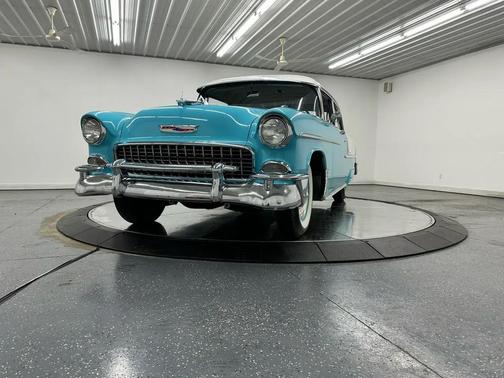 Blue 1955 Chevrolet Bel Air Base