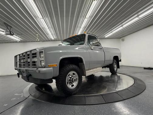 Gray 1987 Chevrolet V30 Regular Cab 4WD