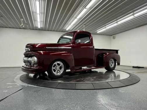 Burgundy 1951 Ford F1 Base