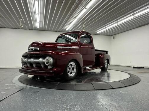 Burgundy 1951 Ford F1 Base