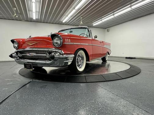 Red 1957 Chevrolet Bel Air Base