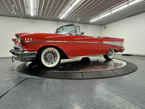 Red 1957 Chevrolet Bel Air Base