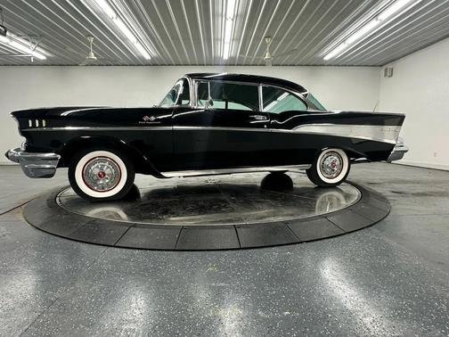 Black 1957 Chevrolet Bel Air Base