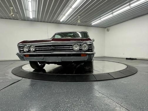 Burgundy 1967 Chevrolet Chevelle SS