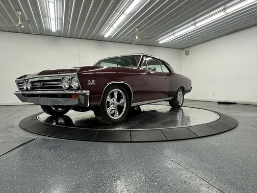 Burgundy 1967 Chevrolet Chevelle SS