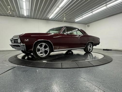 Burgundy 1967 Chevrolet Chevelle SS