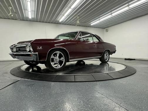 Burgundy 1967 Chevrolet Chevelle SS