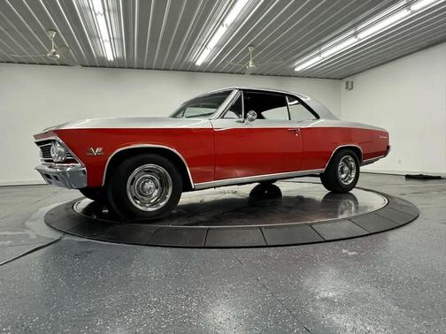 Red 1966 Chevrolet Chevelle Malibu