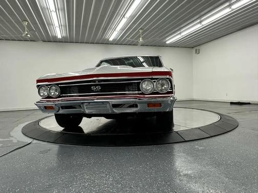 Red 1966 Chevrolet Chevelle Malibu