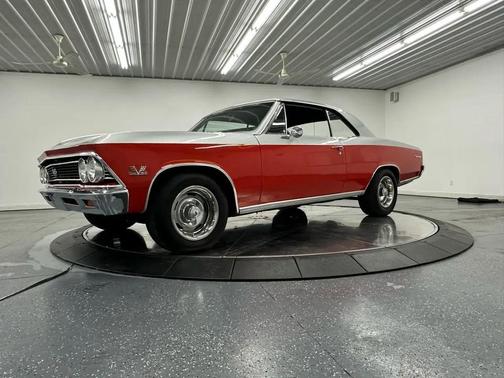 Red 1966 Chevrolet Chevelle Malibu