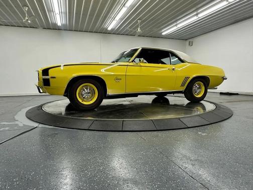 Yellow 1969 Chevrolet Camaro SS