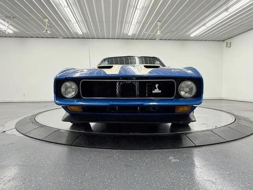 Blue 1971 Ford Mustang Base