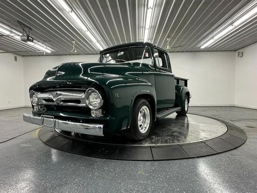 Green 1956 Ford F100 Base