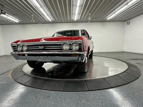 Red 1967 Chevrolet Chevelle SS