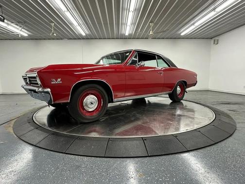 Red 1967 Chevrolet Chevelle SS