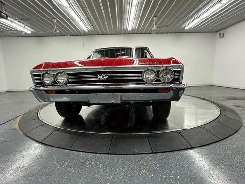 Red 1967 Chevrolet Chevelle SS