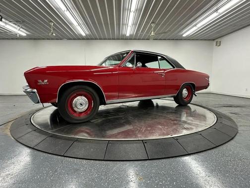 Red 1967 Chevrolet Chevelle SS